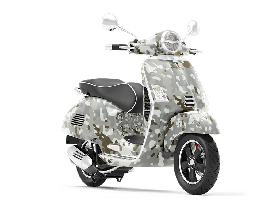Rhino Woodland Camouflage Vespa Scooter Wrap Film