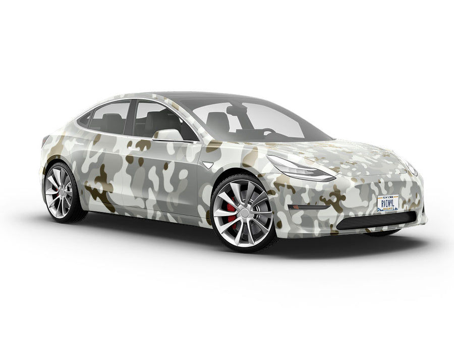 Rhino Woodland Camouflage Vehicle Vinyl Wrap