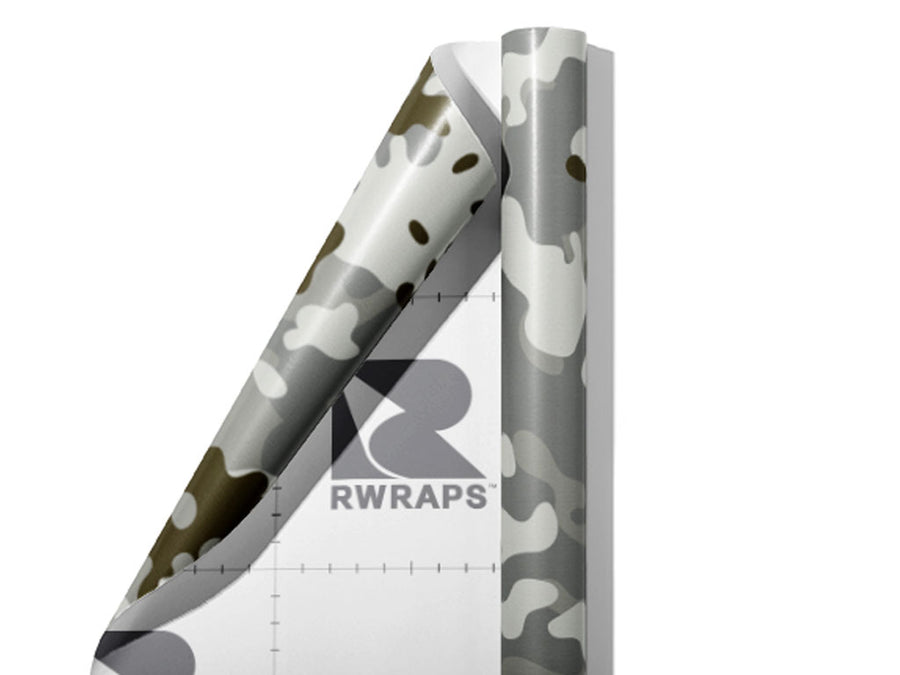 Rhino Woodland Camouflage Wrap Film Sheets~Rwraps Series 914 Rhino Woodland Camouflage Scrolled Sheet~3