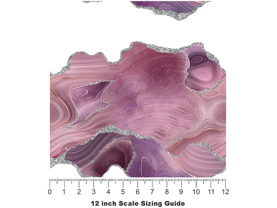 Rich Dreams Gemstone Vinyl Film Pattern Size 12 inch Scale~Rwraps Rich Dreams Gemstone Sizing Chart~2
