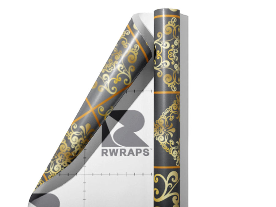Rich Tile Wrap Film Sheets~Rwraps Series 914 Rich Tile Scrolled Sheet~4