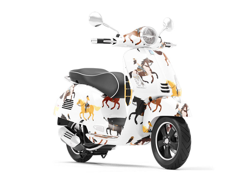 Ride Em Cowboy Vespa Scooter Wrap Film
