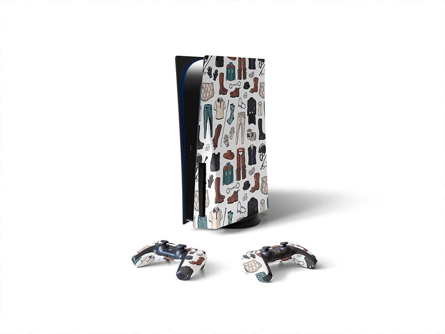 riding attire sport Sony PS5 DIY Skin