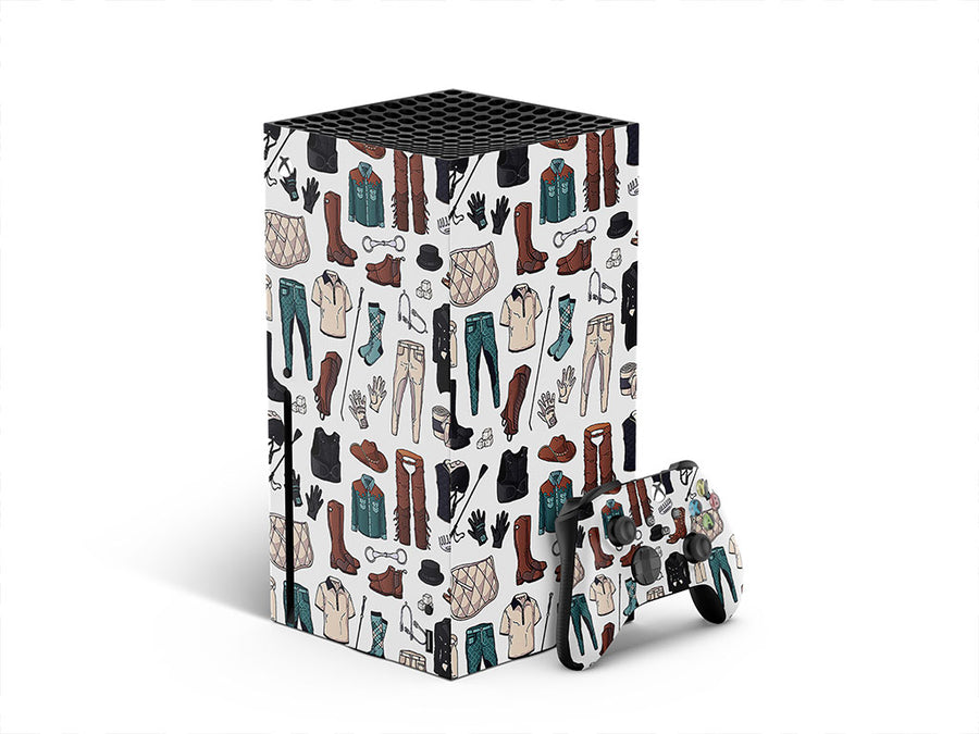 riding attire sport XBOX DIY Decal