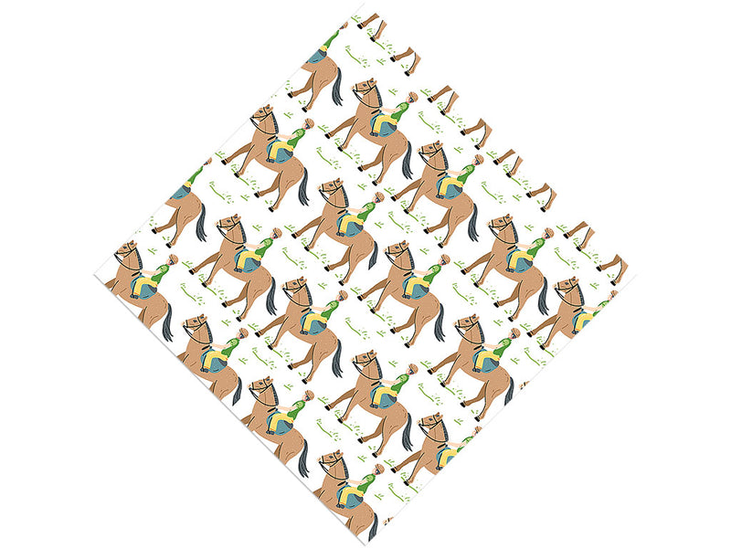 Riding Practice Sport Vinyl Wrap Pattern