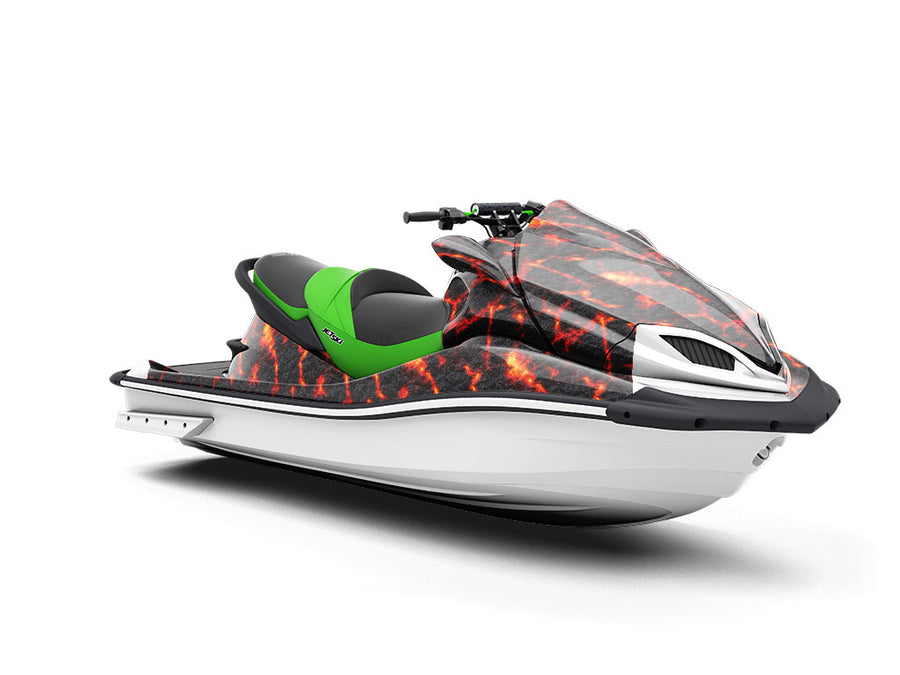 Ring of Fire Lava Jet Ski Vinyl Customized Wrap