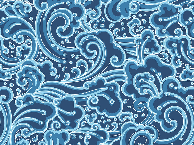 Rip Current Water Vinyl Wrap Pattern~Rwraps Series 914 Digitally Printed Vinyl Wrap~0
