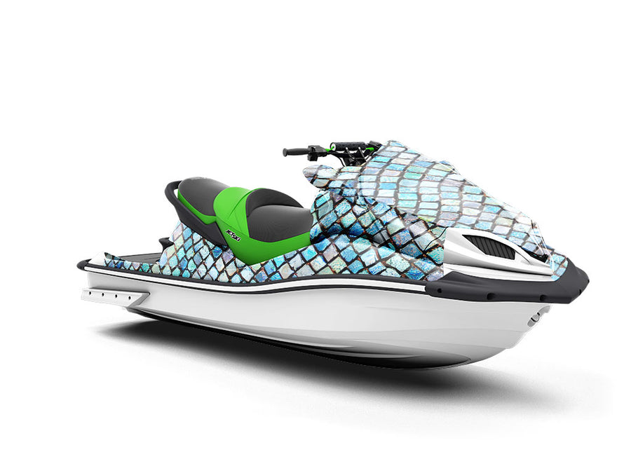 River Dragon Cobblestone Jet Ski Vinyl Customized Wrap