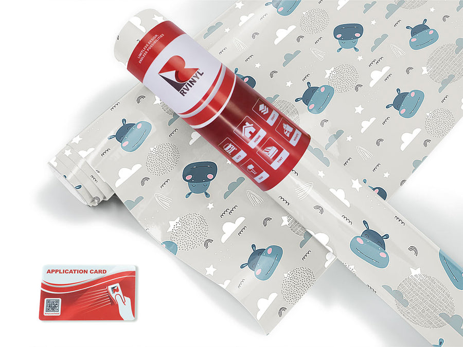 river giants animal Craft Vinyl Roll