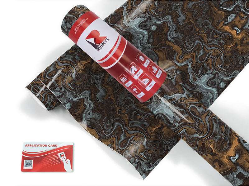 river oil epoxy resin Craft Vinyl Roll
