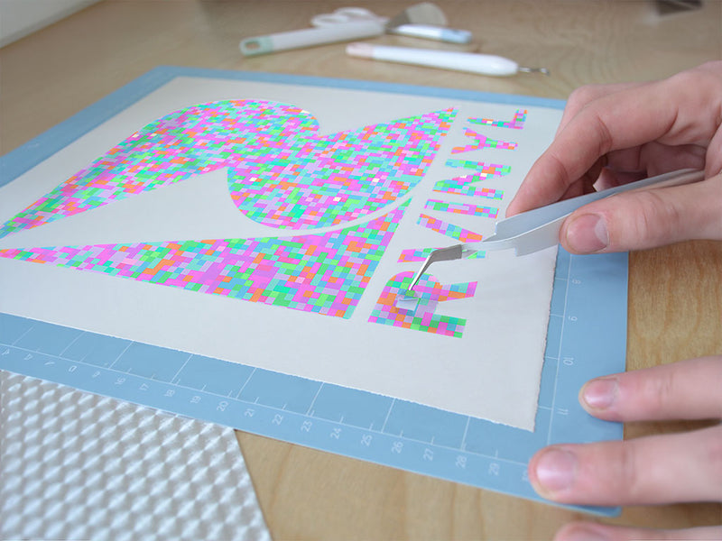 river salmon pixel Easy Weed Craft Vinyl