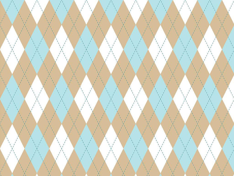 River Sandbank Argyle Vinyl Wrap Pattern~Rwraps Series 914 Digitally Printed Vinyl Wrap~0