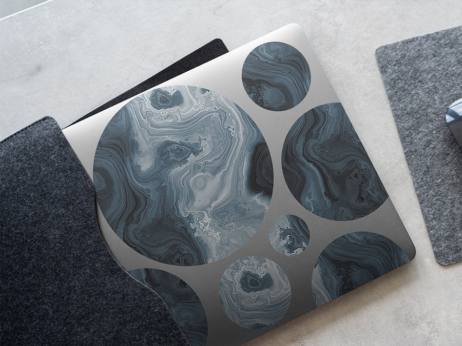 river table epoxy resin DIY Laptop Stickers