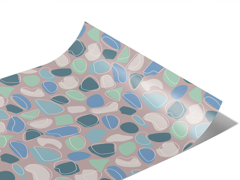 Riverbank Cobblestone Vinyl Wraps~Rwraps Series 914 Digitally Printed Vinyl Wrap~1