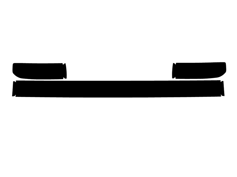 r1s Precut Tail Light Tint Diagram