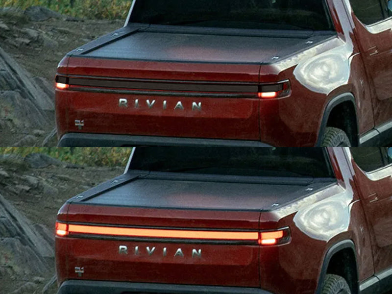 r1t Before and After Smoked Taillights