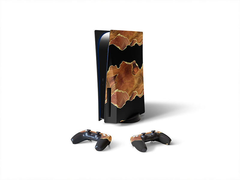 roaring fire gemstone films Sony PS5 DIY Skin