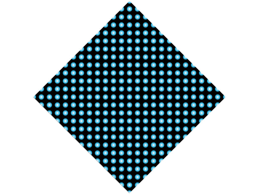 Robin Egg Polka Dot Vinyl Wrap Pattern