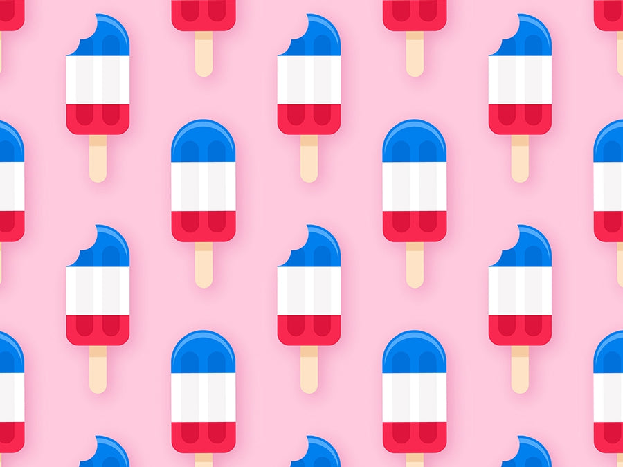 Rocket Pops Summertime Vinyl Wrap Pattern~Rwraps Series 914 Digitally Printed Vinyl Wrap~0