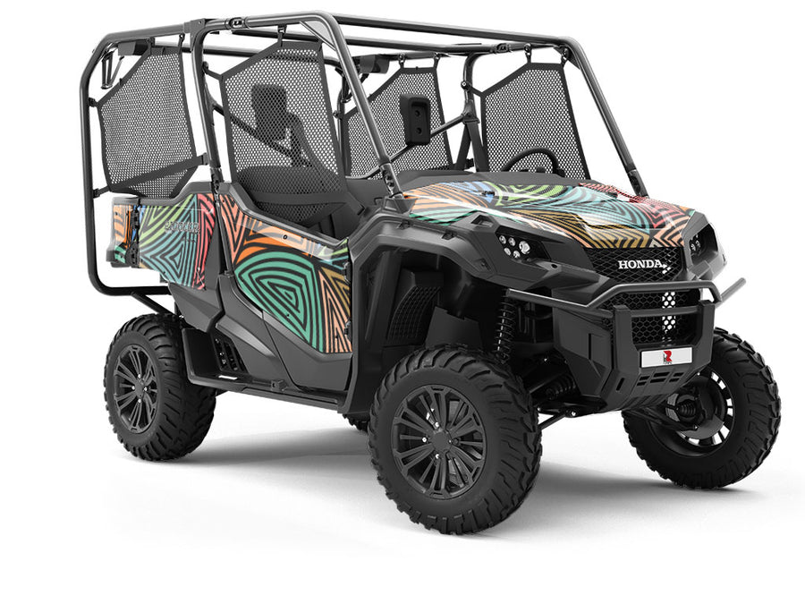 Rockstar Vibes Abstract Utility Vehicle Vinyl Wrap