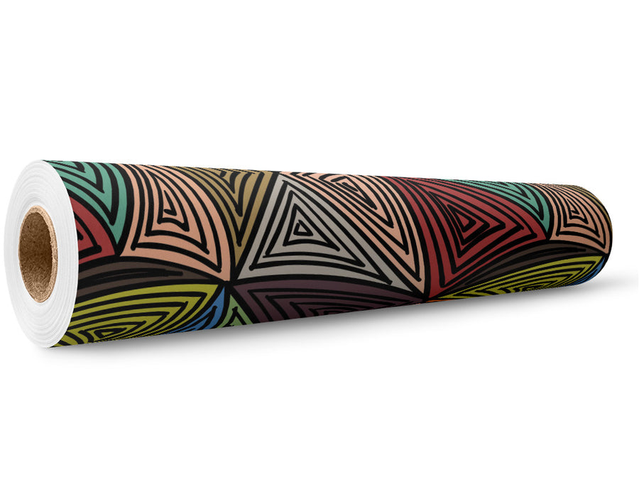 Rockstar Vibes Abstract Wrap Film Wholesale Roll~Rwraps Series 914 Digitally Printed Vinyl Roll~5