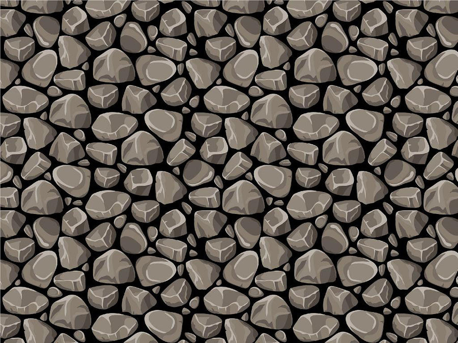 Rocky Road Cobblestone Vinyl Wrap Pattern~Rwraps Series 914 Digitally Printed Vinyl Wrap~0