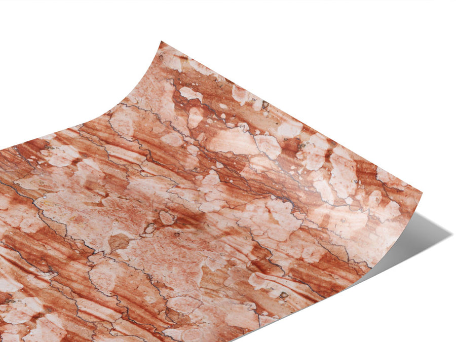 Rojo Coralito-Red Marble Vinyl Wraps~Rwraps Series 914 Digitally Printed Vinyl Wrap~0