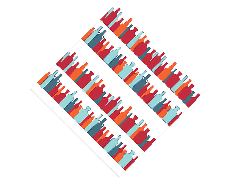 Roll Call Alcohol Vinyl Wrap Pattern