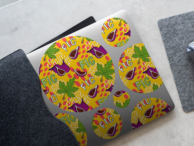 roll up fruit DIY Laptop Stickers