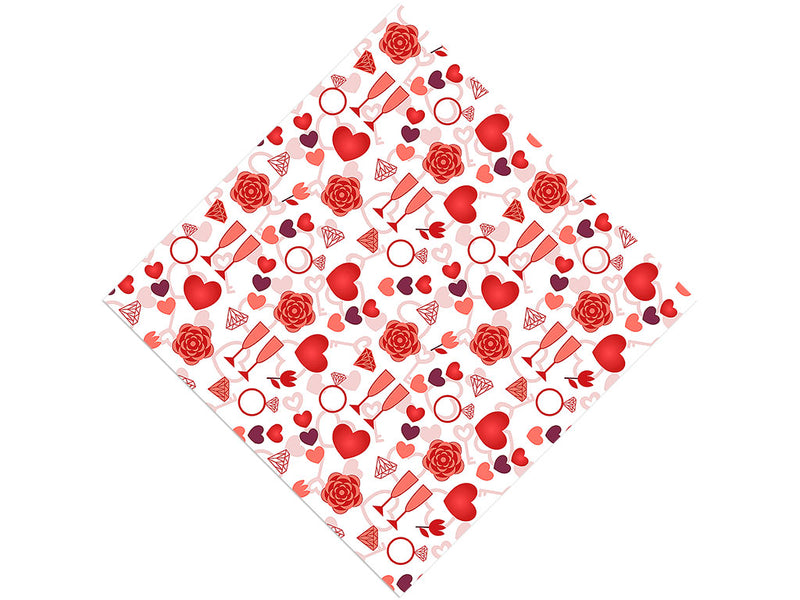 Romantic Evening Alcohol Vinyl Wrap Pattern