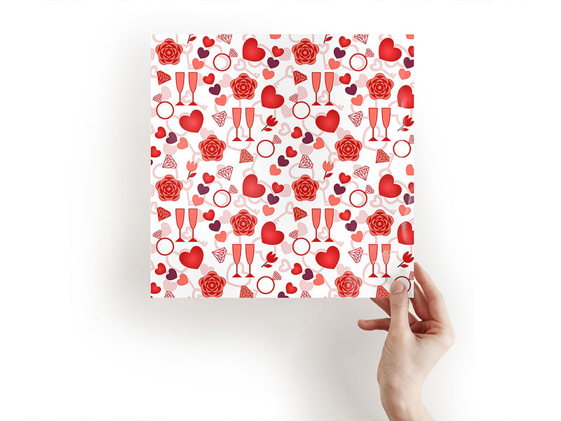 romantic evening alcohol Craft Sheets