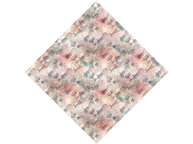 Romantic Ideas Steampunk Vinyl Wrap Pattern