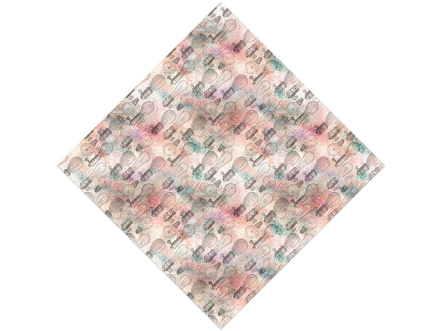 Romantic Ideas Steampunk Vinyl Wrap Pattern