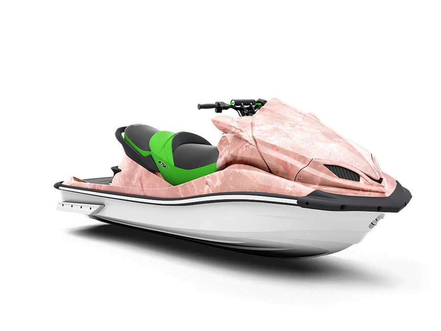 Rosa Zarci-Pink Marble Jet Ski Vinyl Customized Wrap