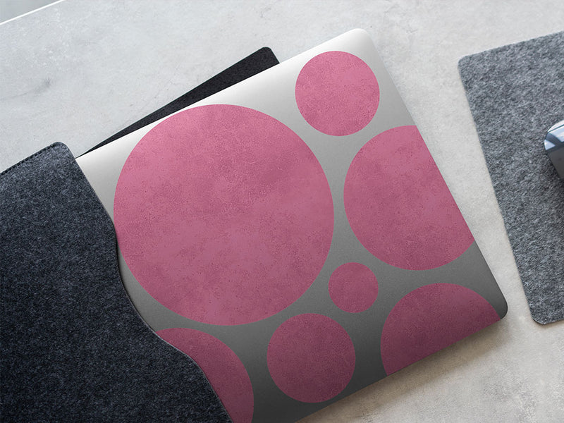 rose concrete stone DIY Laptop Stickers