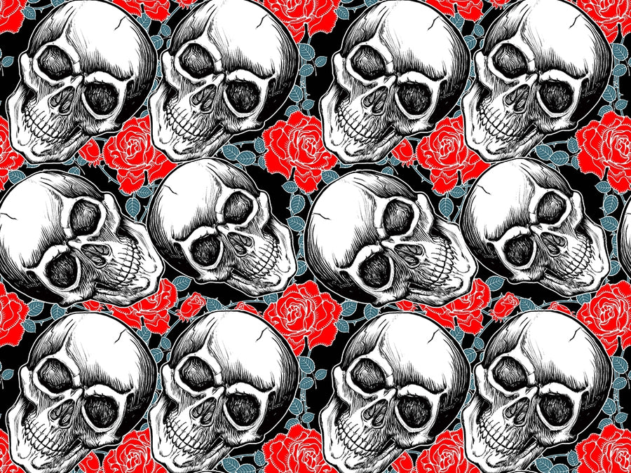 Rose Court Halloween Vinyl Wrap Pattern~Rwraps Series 914 Digitally Printed Vinyl Wrap~0