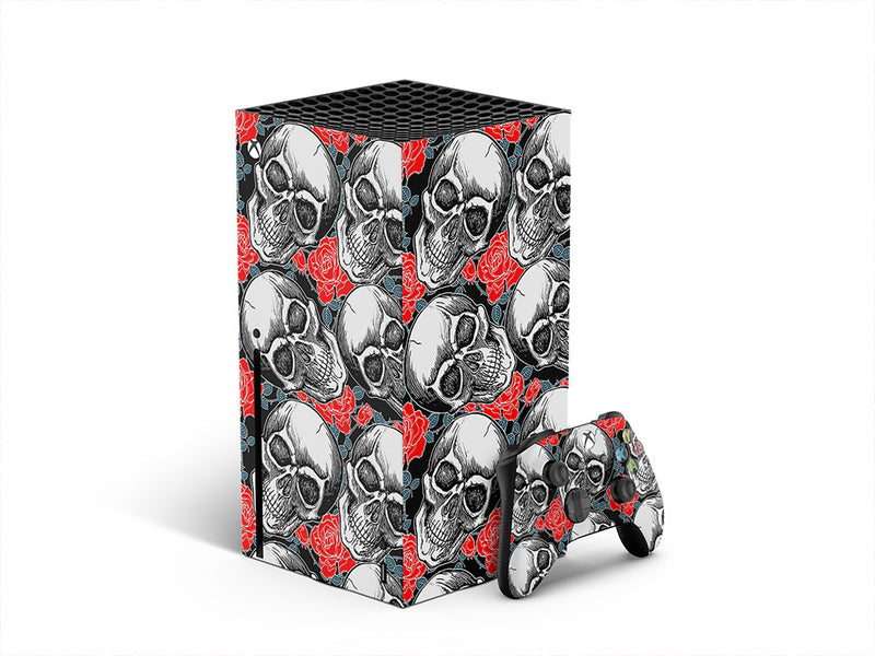 rose court skull and bones XBOX DIY Decal