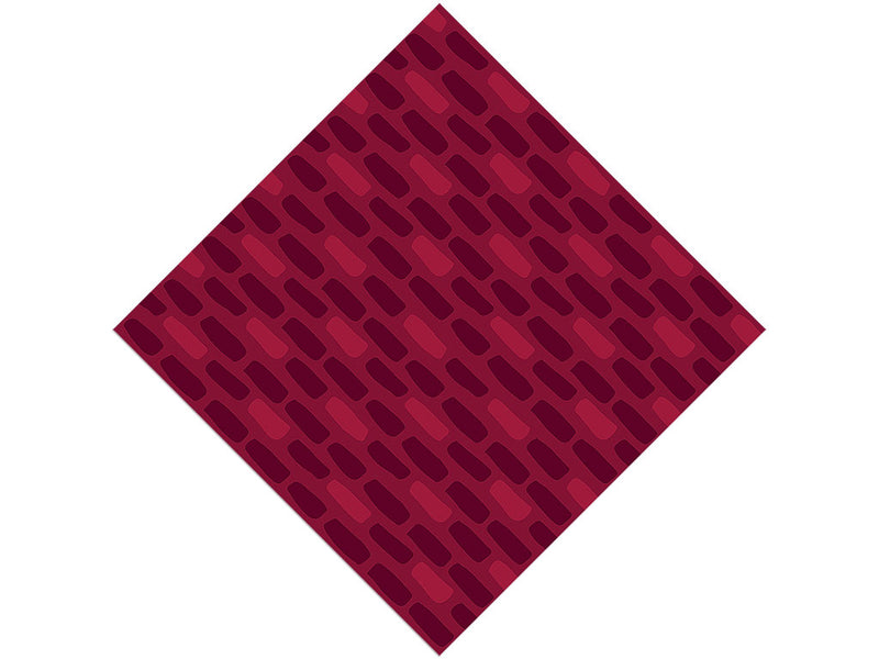Rosewood Pink Brick Vinyl Wrap Pattern