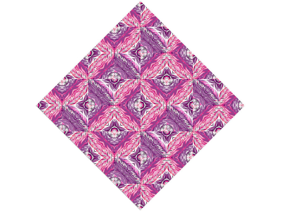 Rosy Bonbons Mosaic Vinyl Wrap Pattern