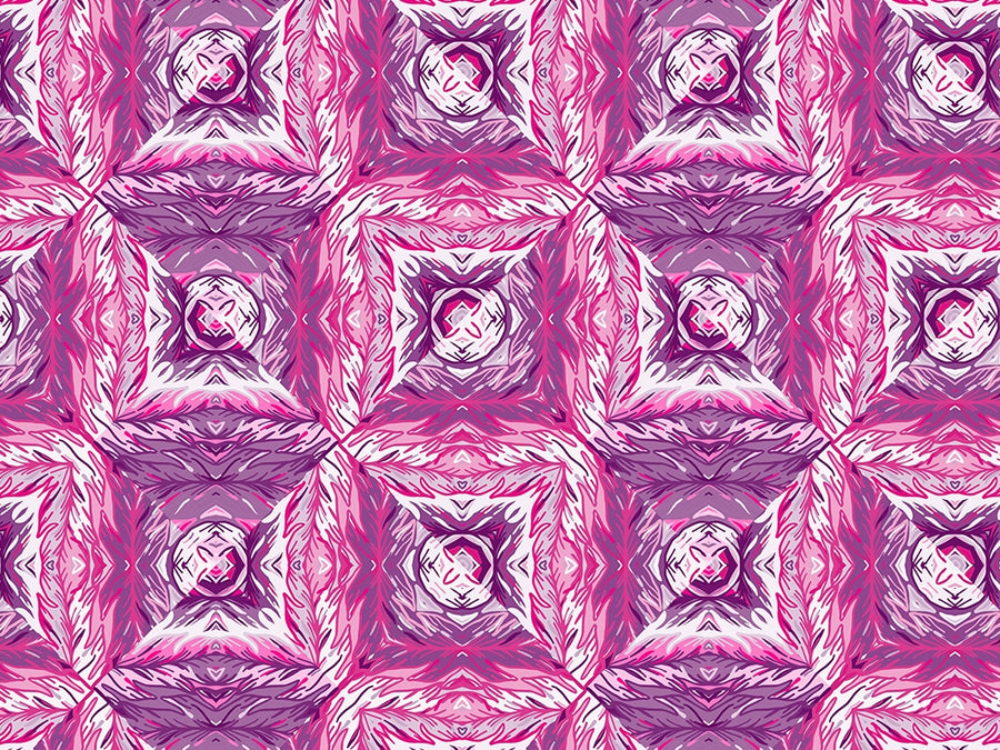 Rosy Bonbons Mosaic Vinyl Wrap Pattern~Rwraps Series 914 Digitally Printed Vinyl Wrap~0