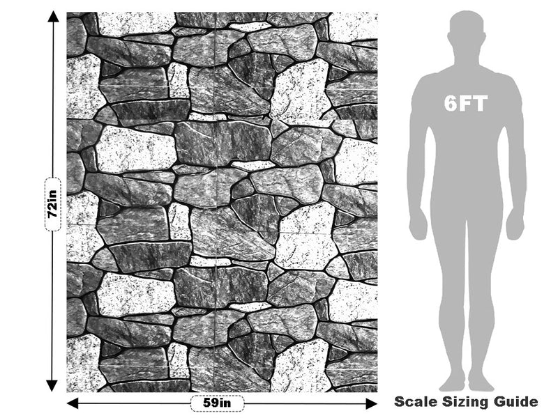 Rough Monochrome Tile Vehicle Wrap Scale~Rwraps Series 914 Rough Monochrome Tile Measurements~2