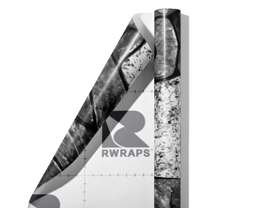 Rough Monochrome Tile Wrap Film Sheets~Rwraps Series 914 Rough Monochrome Tile Scrolled Sheet~4