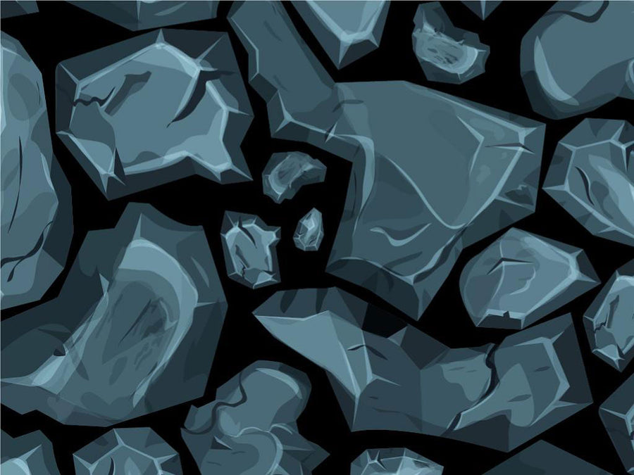 Rough Silver Cobblestone Vinyl Wrap Pattern~Rwraps Series 914 Digitally Printed Vinyl Wrap~0