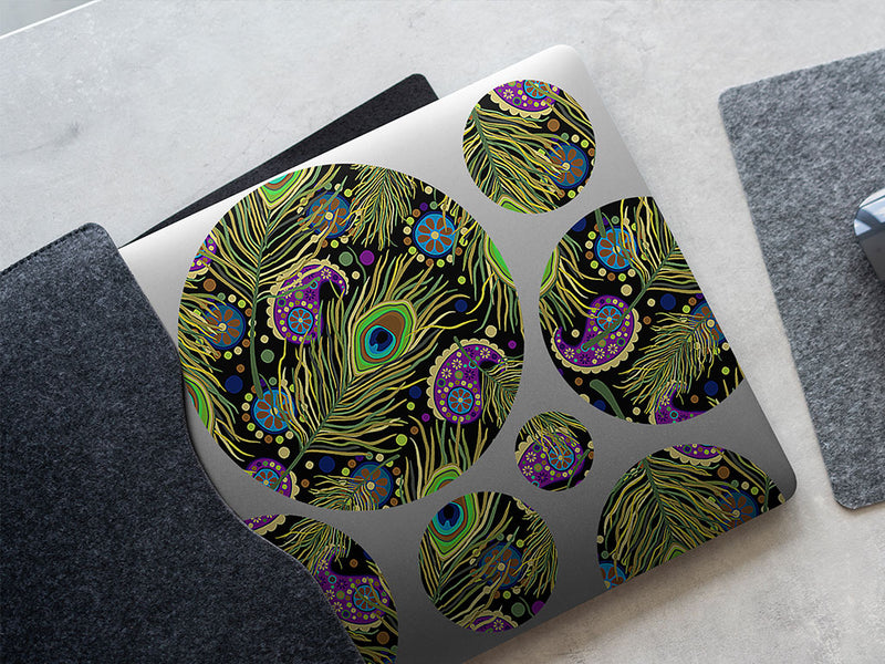 royal attire bird DIY Laptop Stickers