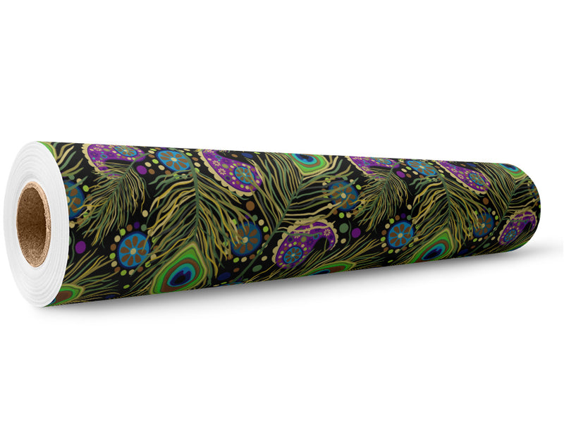 Royal Attire Birds Wrap Film Wholesale Roll~Rwraps Series 914 Digitally Printed Vinyl Roll~5
