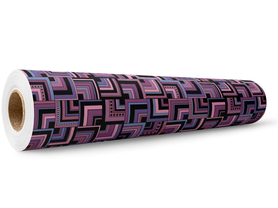 Royal Bloodlines Art Deco Wrap Film Wholesale Roll~Rwraps Series 914 Digitally Printed Vinyl Roll~5