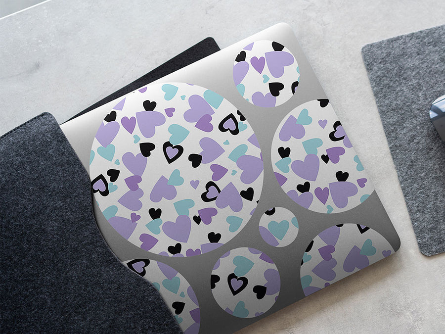 royal decree heart DIY Laptop Stickers