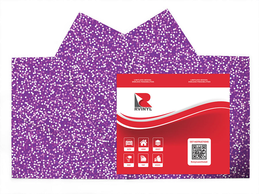 royal delight bokeh Craft Vinyl Sheet Pack