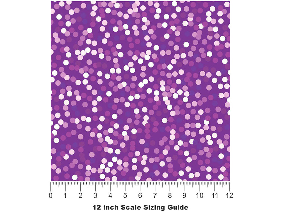 Royal Delight Bokeh Vinyl Film Pattern Size 12 inch Scale~Rwraps Royal Delight Bokeh Sizing Chart~2