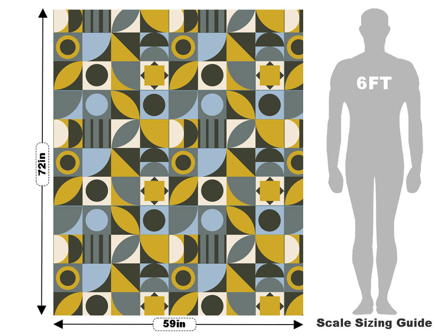 Royal Designation Mosaic Vehicle Wrap Scale~Rwraps Series 914 Royal Designation Mosaic Measurements~1